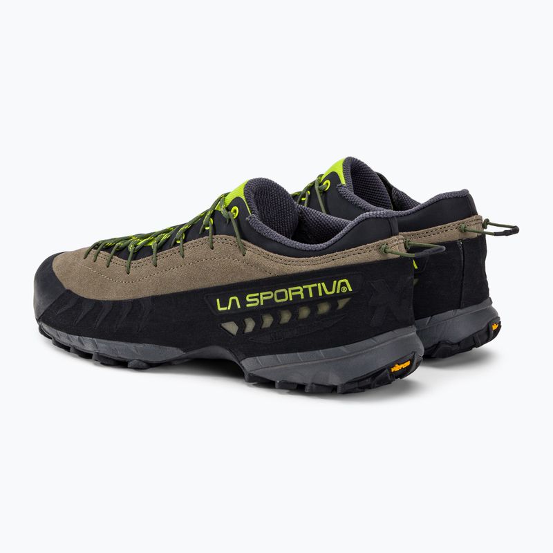 Scarpone da trekking da uomo La Sportiva TX4 turtle/lime punch 3