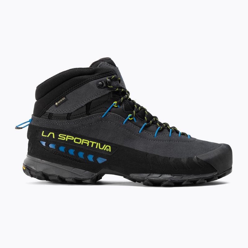 Scarponi da trekking da uomo La Sportiva TX4 Mid GTX carbon/lime punch 2