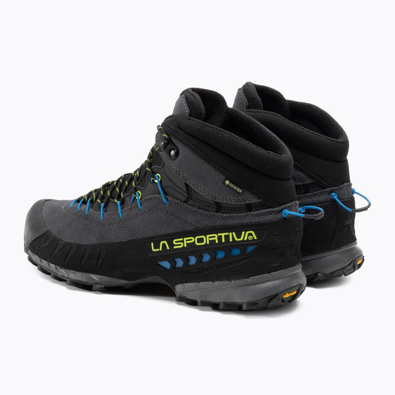 Scarponi da trekking da uomo La Sportiva TX4 Mid GTX carbon/lime punch 3