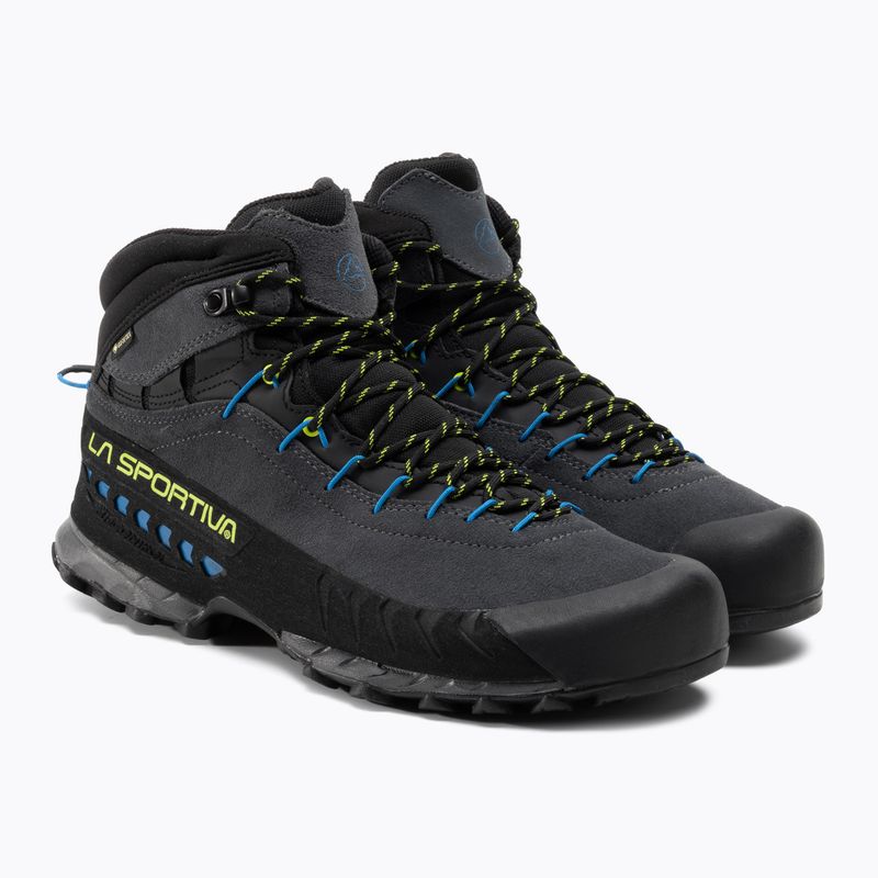 Scarponi da trekking da uomo La Sportiva TX4 Mid GTX carbon/lime punch 4
