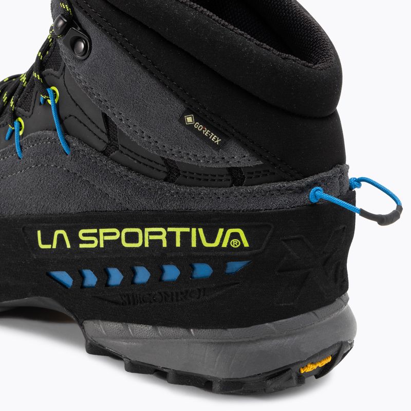 Scarponi da trekking da uomo La Sportiva TX4 Mid GTX carbon/lime punch 8
