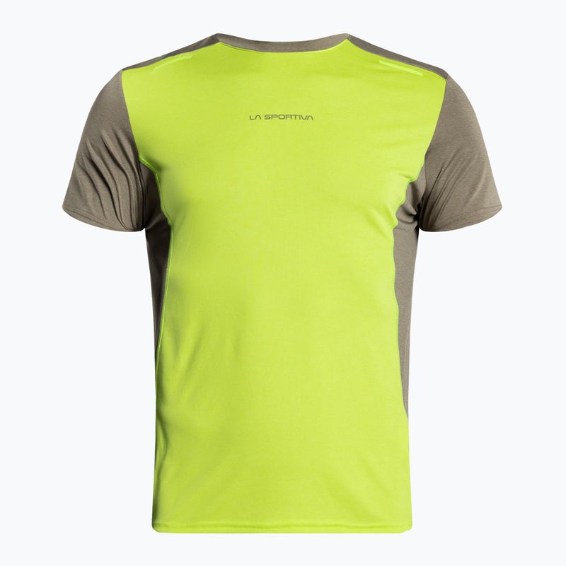Maglia da running La Sportiva Tracer lime punch/tartaruga da uomo