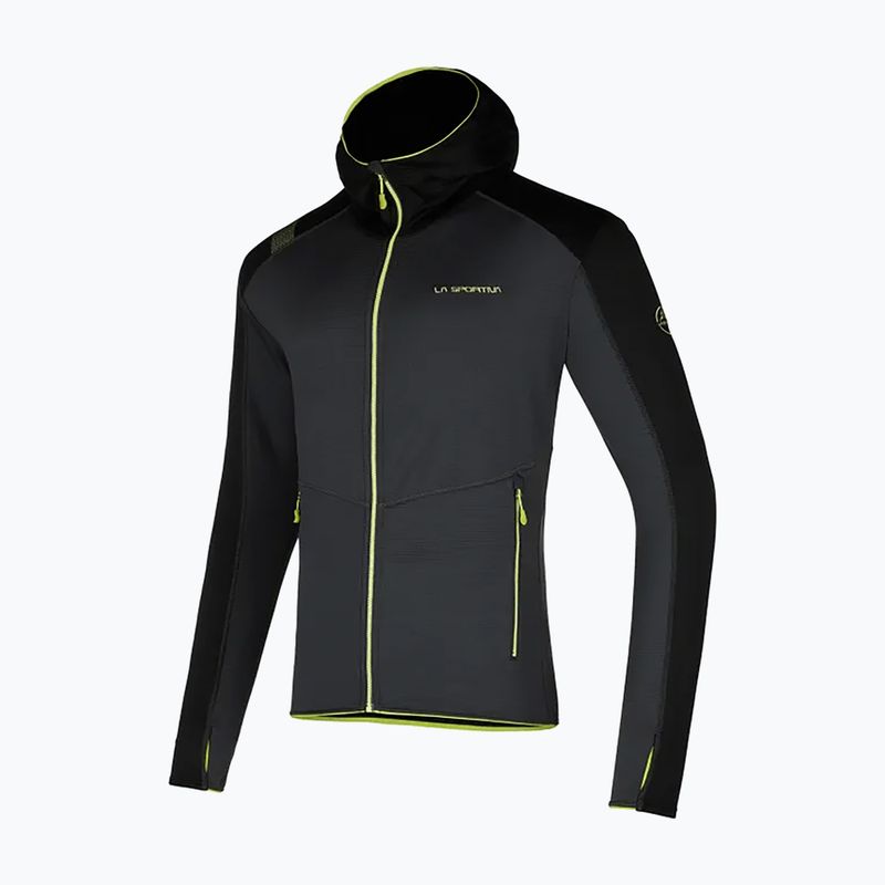 Felpa trekking da uomo La Sportiva Upendo Hoody carbon/lime punch 7