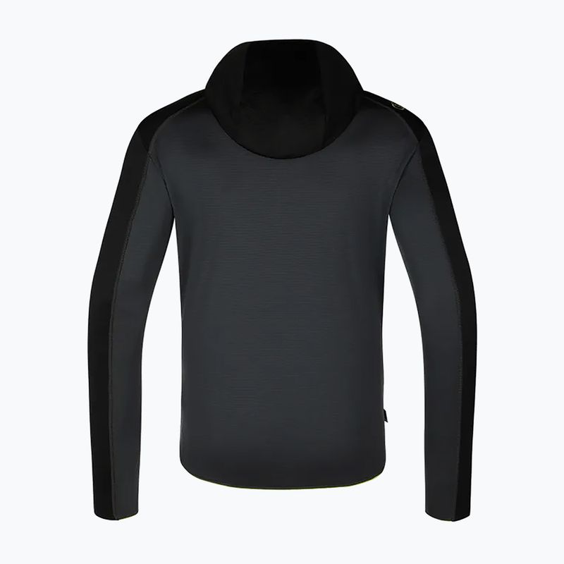 Felpa trekking da uomo La Sportiva Upendo Hoody carbon/lime punch 8