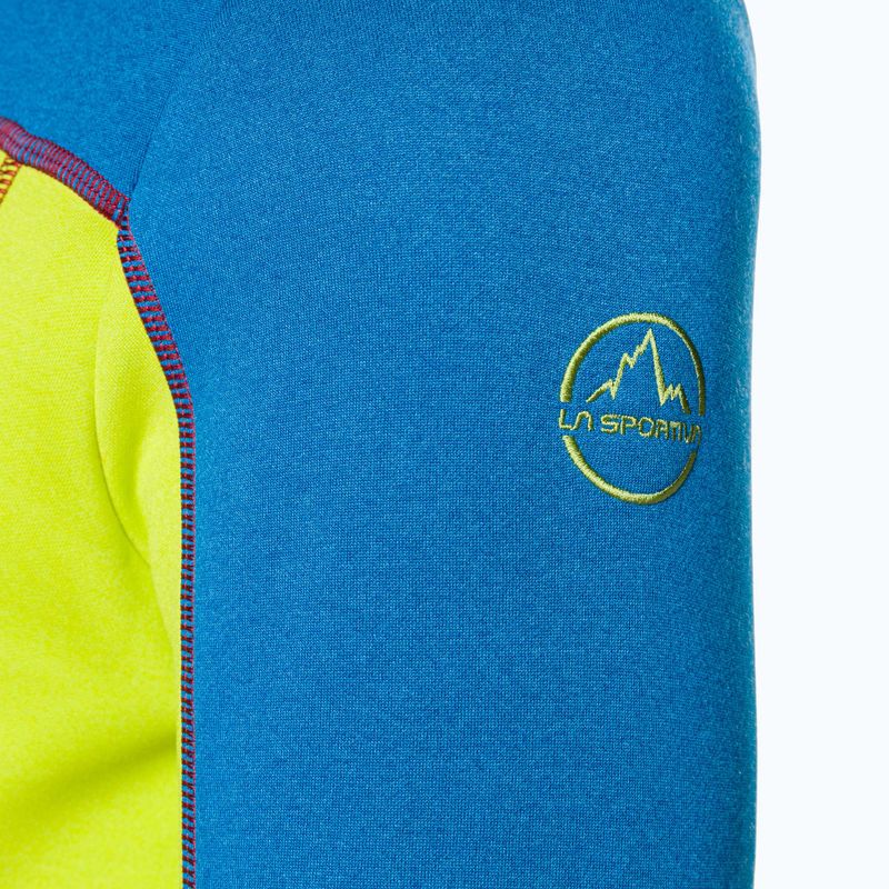 Felpa trekking da uomo La Sportiva Elements sangria/blu elettrico 4
