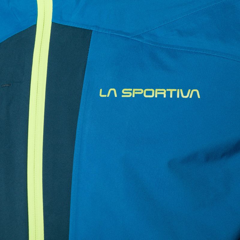 Giacca antipioggia da uomo La Sportiva Crizzle EVO Shell blu tempesta/blu elettrico 8