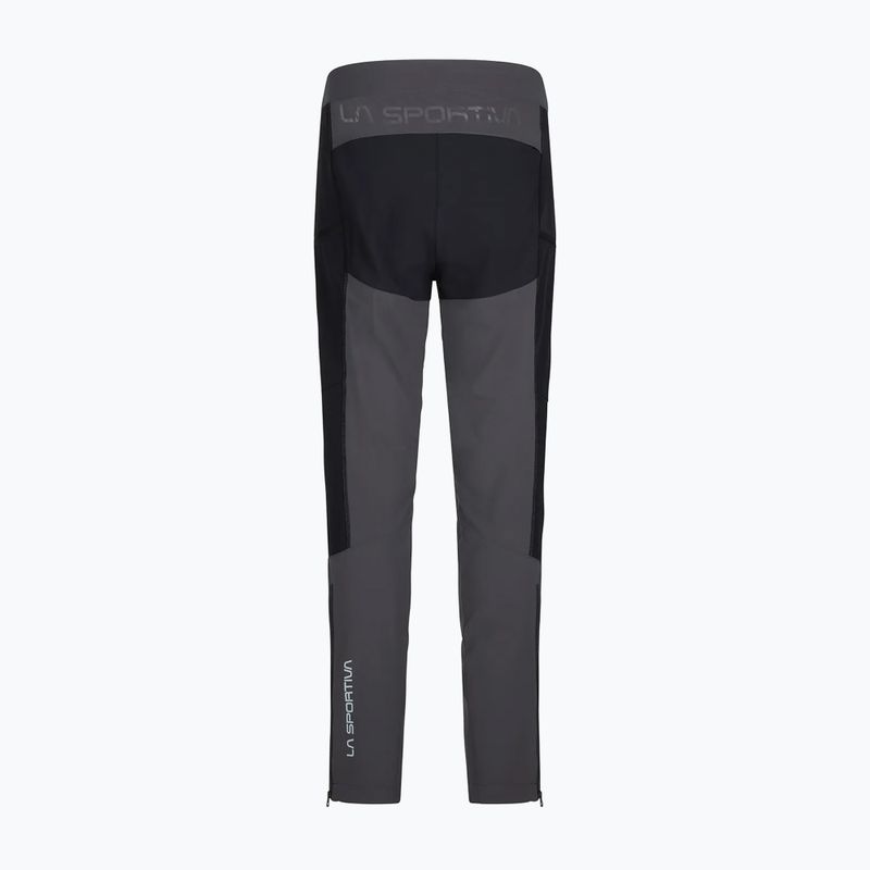 Pantaloni da trekking La Sportiva uomo Cardinal carbon/nero 2