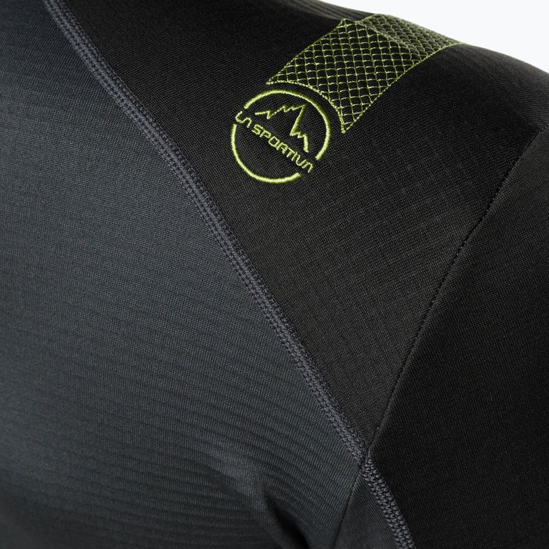 Felpa trekking da uomo La Sportiva Upendo Hoody carbon/lime punch 5