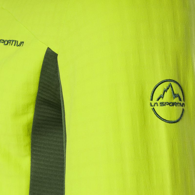 Felpa trekking da uomo La Sportiva Session Tech Hoody forest/lime punch 9