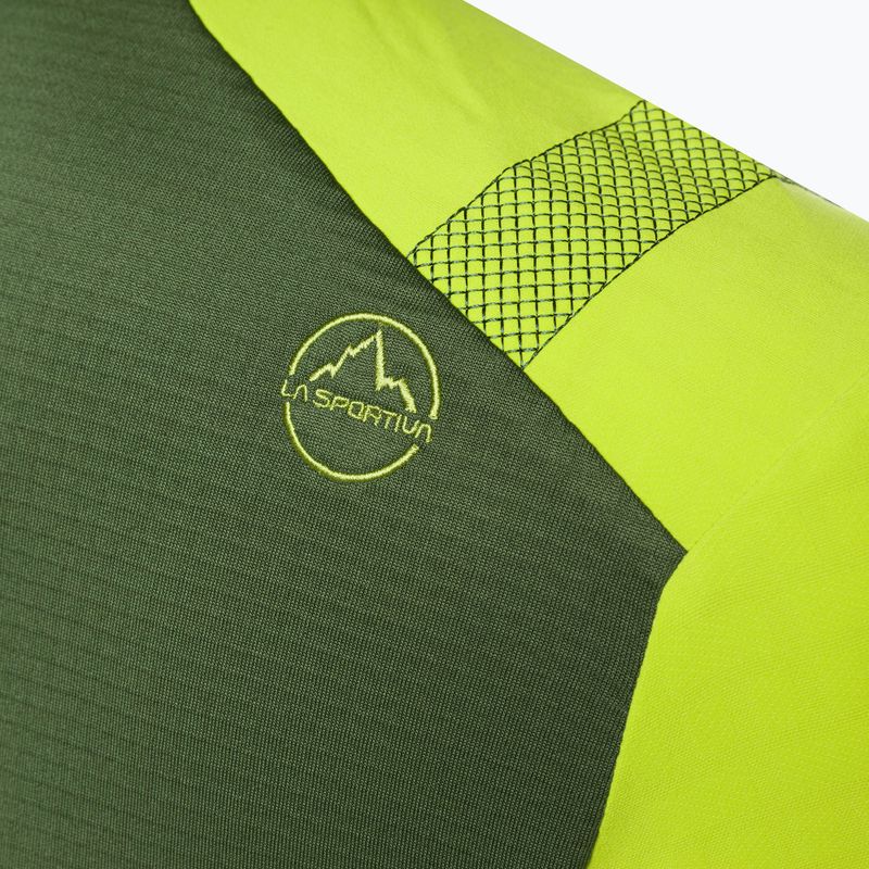 Felpa trekking da uomo La Sportiva Session Tech Hoody forest/lime punch 11