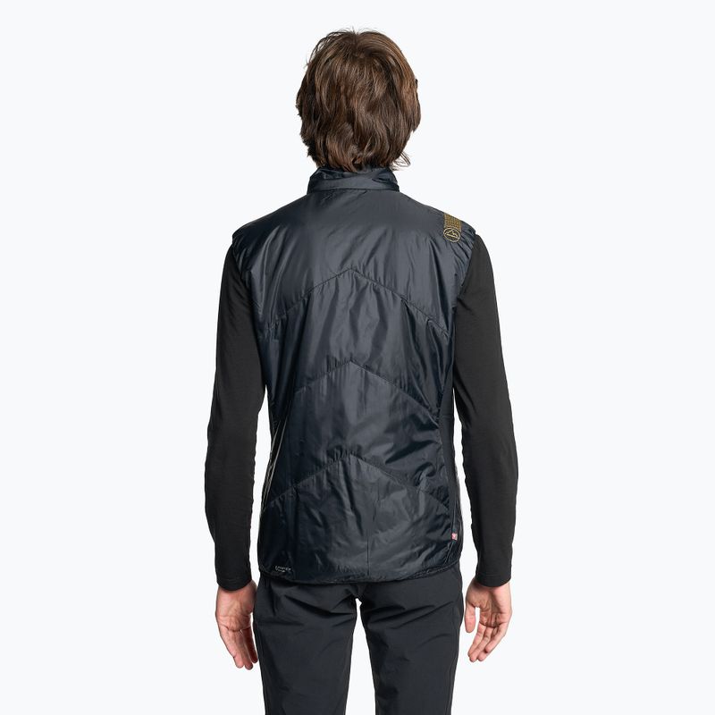 Gilet trekking da uomo senza maniche La Sportiva Ascent Primaloft Vest nero 2