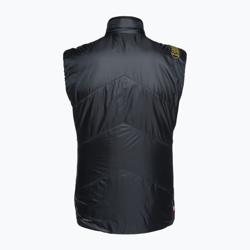 Gilet trekking da uomo senza maniche La Sportiva Ascent Primaloft Vest nero 6