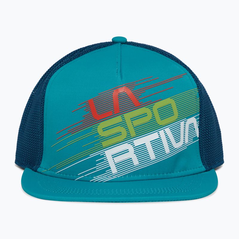 Cappello La Sportiva Trucker Stripe Evo laguna/blu tempesta 5