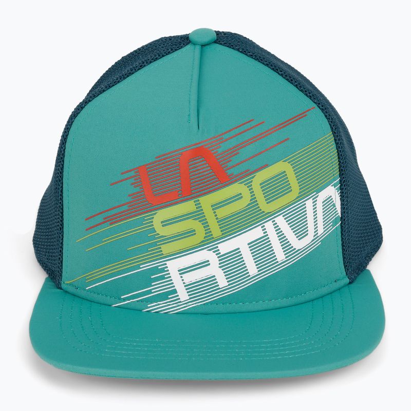 Cappello La Sportiva Trucker Stripe Evo laguna/blu tempesta 4