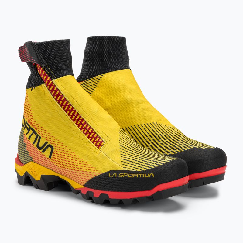 Scarponi da montagna La Sportiva Aequilibrium Speed GTX da uomo giallo/nero 4