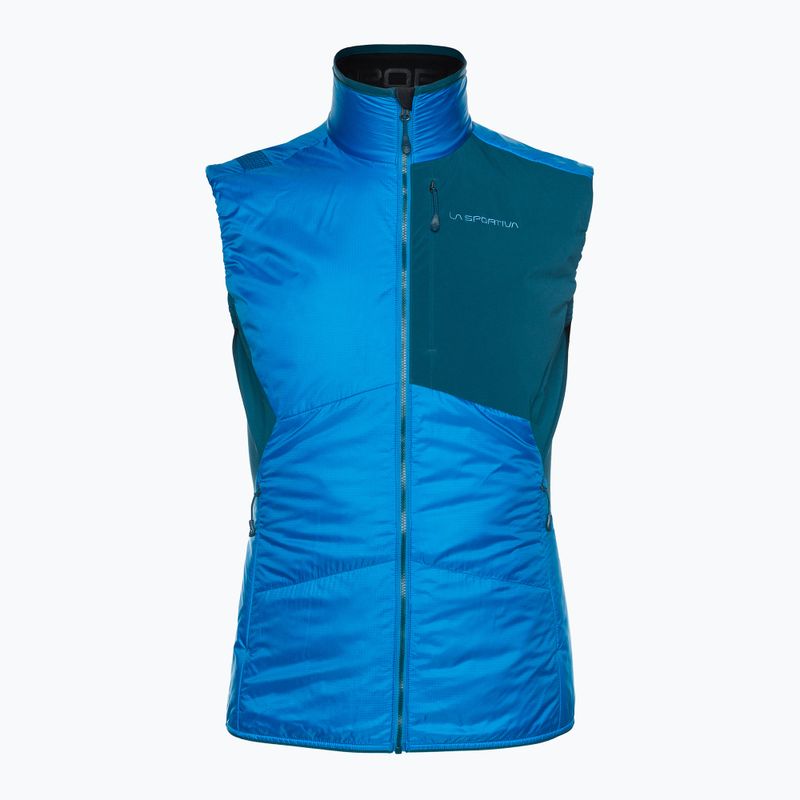 Gilet trekking senza maniche Ascent Primaloft da uomo La Sportiva blu elettrico/blu tempesta 5