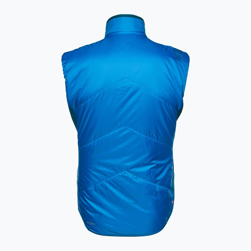 Gilet trekking senza maniche Ascent Primaloft da uomo La Sportiva blu elettrico/blu tempesta 6