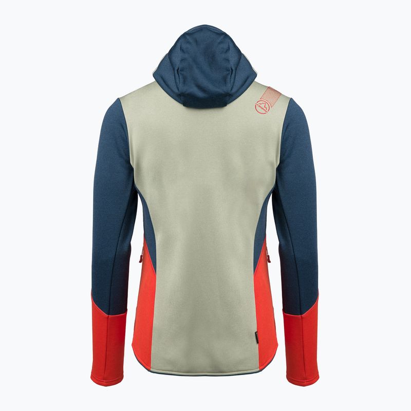 La Sportiva Cosmic Hoody felpa da trekking da donna blu tè/tempesta 2
