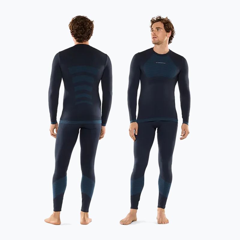 Maglia lunga da trekking La Sportiva Synth Light blu tempesta/blu elettrico uomo 6