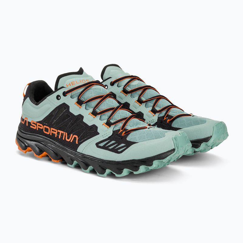 Scarpa da corsa La Sportiva Helios III uomo nero/hawaiian sun 4