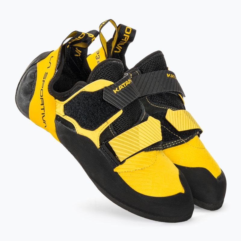 Scarpa da arrampicata La Sportiva Katana gialla 4