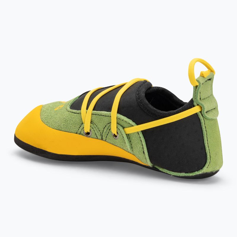 Scarpa da arrampicata per bambini La Sportiva Stickit lime/giallo 3