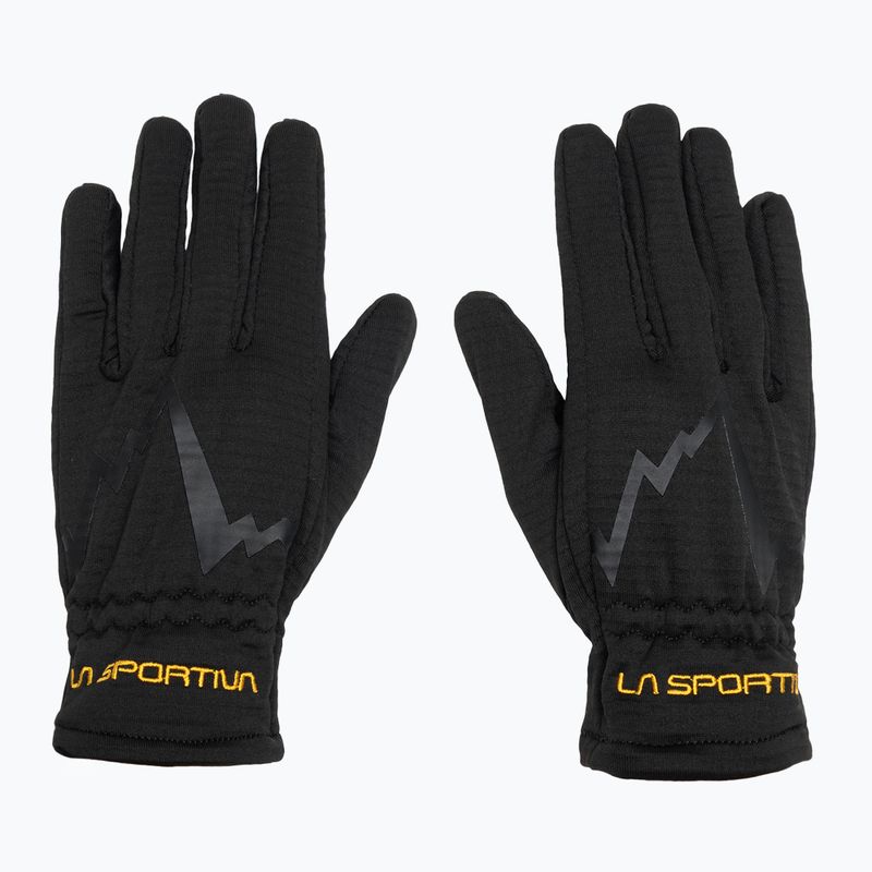 Guanti da trekking La Sportiva Stretch nero/giallo 2