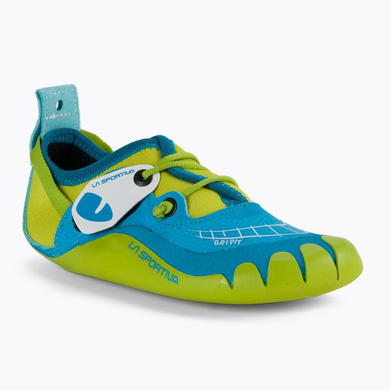 Scarpa da arrampicata La Sportiva per bambini Gripit blu zolfo