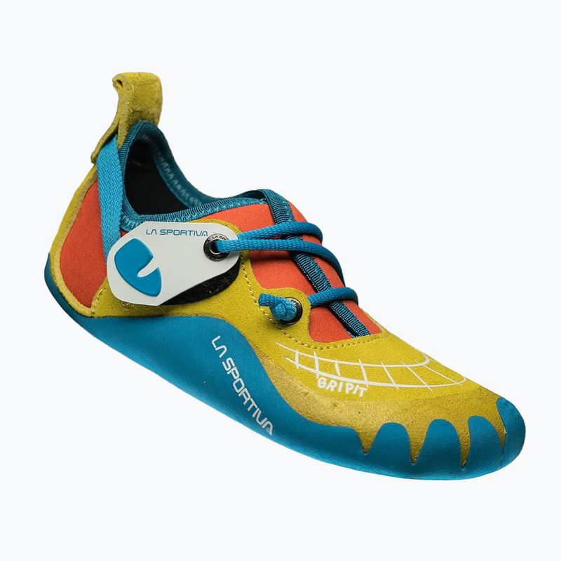 Scarpa da arrampicata La Sportiva per bambini Gripit giallo/fiamma 7