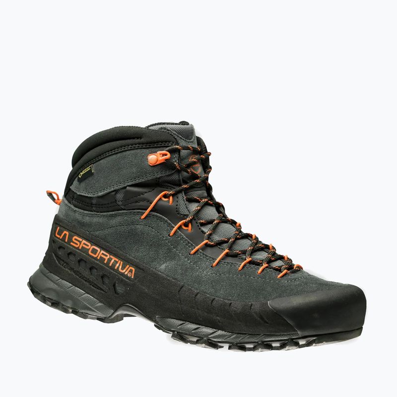 Scarponi da trekking da uomo La Sportiva TX4 Mid GTX carbonio/fiamma 9