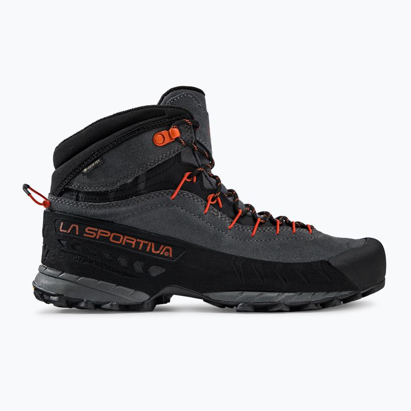 Scarponi da trekking da uomo La Sportiva TX4 Mid GTX carbonio/fiamma 2