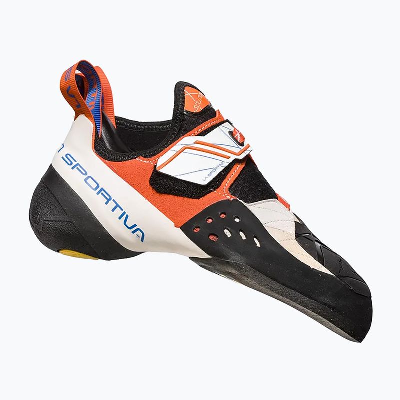 Scarpa da arrampicata La Sportiva donna Solution white/lily orange 11