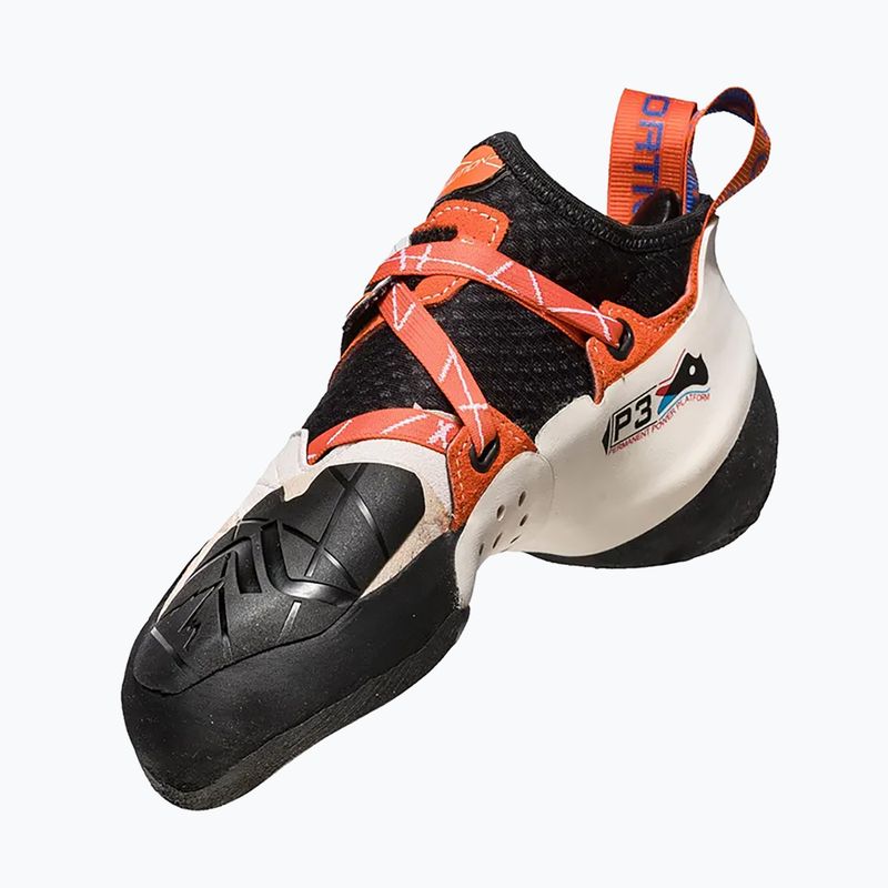 Scarpa da arrampicata La Sportiva donna Solution white/lily orange 12