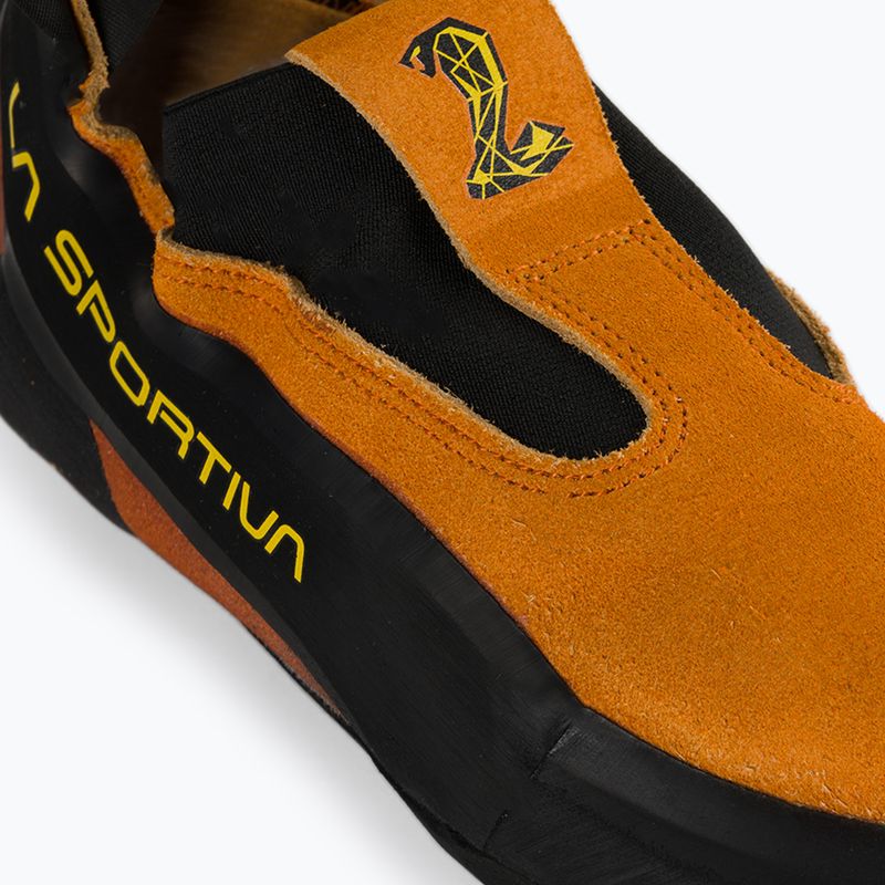 Scarpa da arrampicata La Sportiva Cobra arancione 7