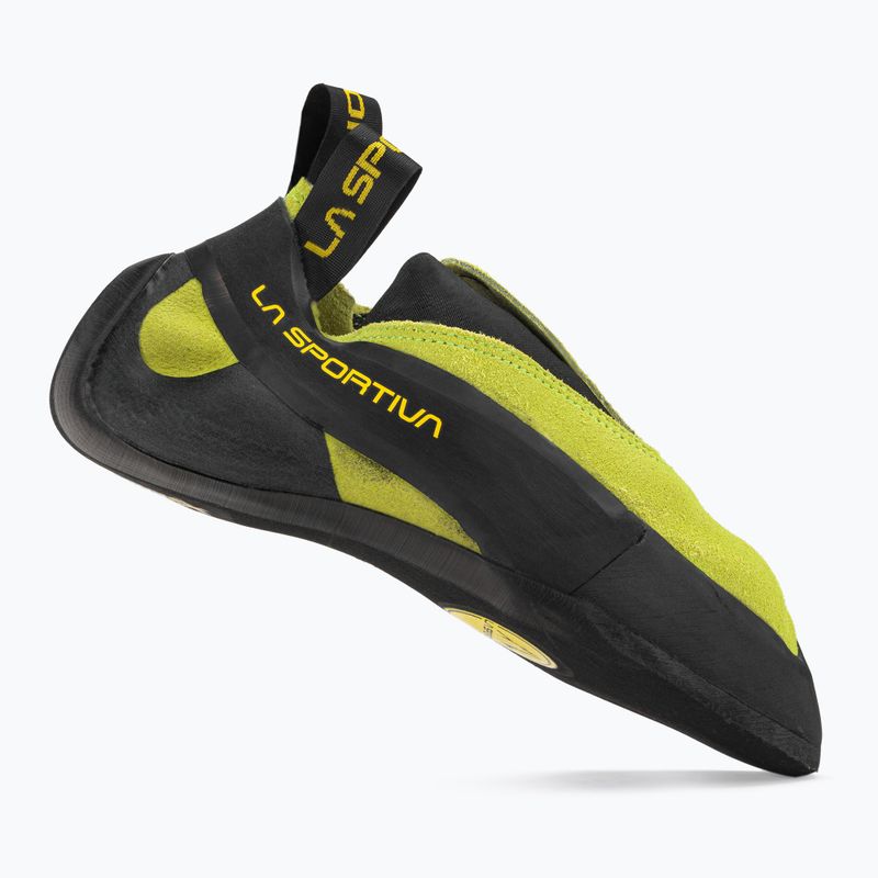 Scarpa da arrampicata La Sportiva Cobra verde mela 2