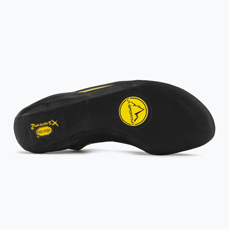 Scarpa da arrampicata La Sportiva Cobra verde mela 5