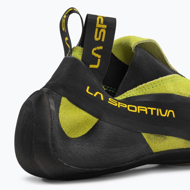 Scarpa da arrampicata La Sportiva Cobra verde mela 8