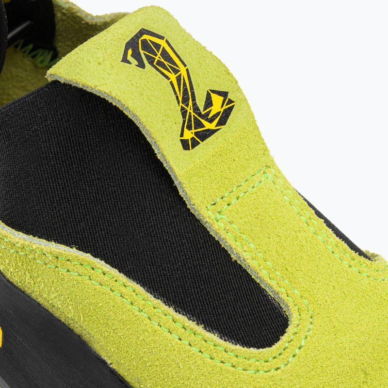 Scarpa da arrampicata La Sportiva Cobra verde mela 10