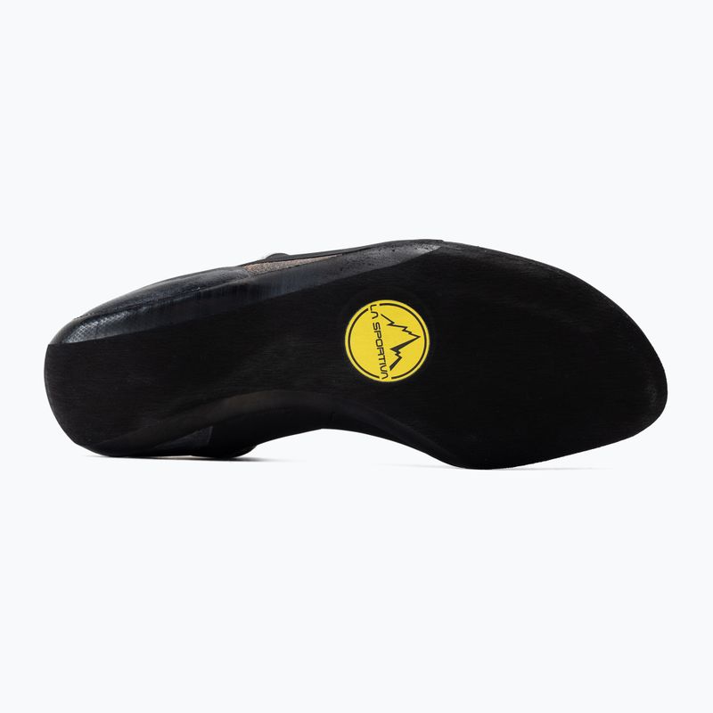 La Sportiva Cobra Eco scarpetta da arrampicata marrone falco/verde mela 5