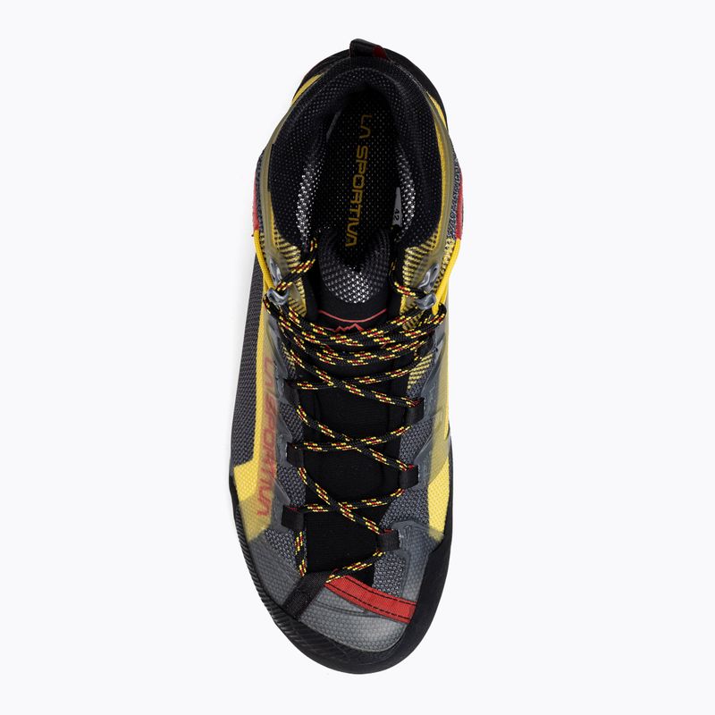 Scarponi da montagna La Sportiva Trango Tech GTX da uomo nero/giallo 6