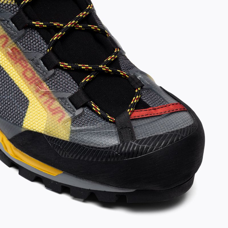 Scarponi da montagna La Sportiva Trango Tech GTX da uomo nero/giallo 7