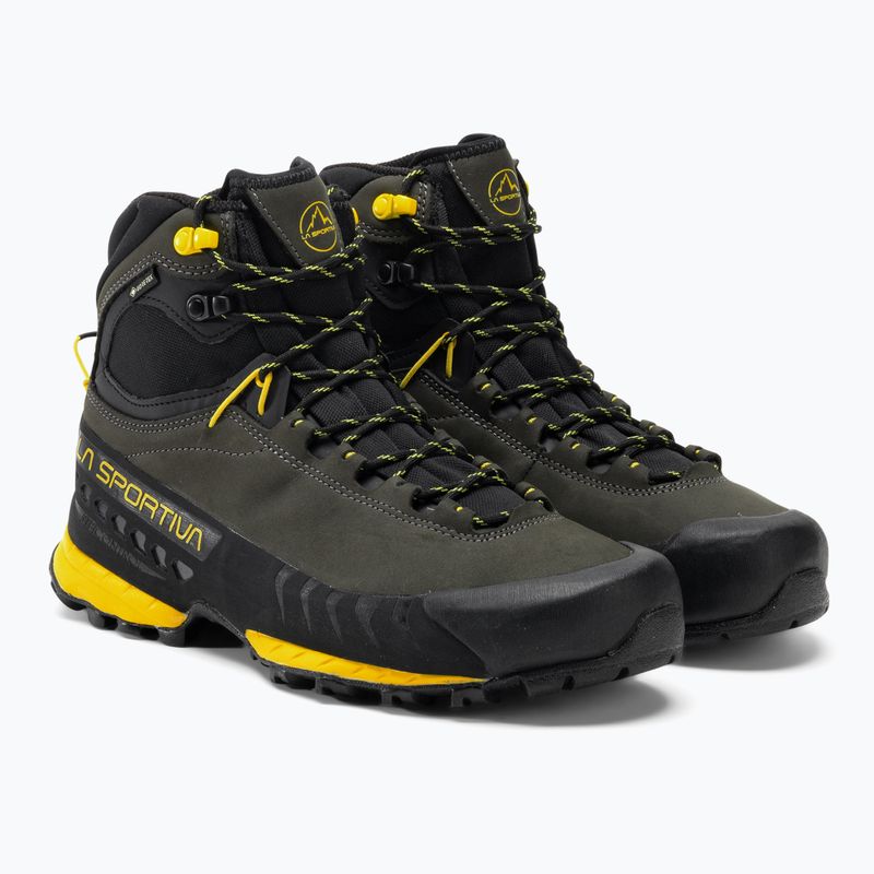 Scarponi da trekking da uomo La Sportiva TX5 Gtx carbonio/giallo 4