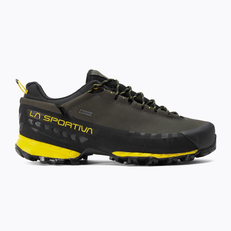 Scarponi da trekking da uomo La Sportiva TX5 Low GTX carbonio/giallo 2