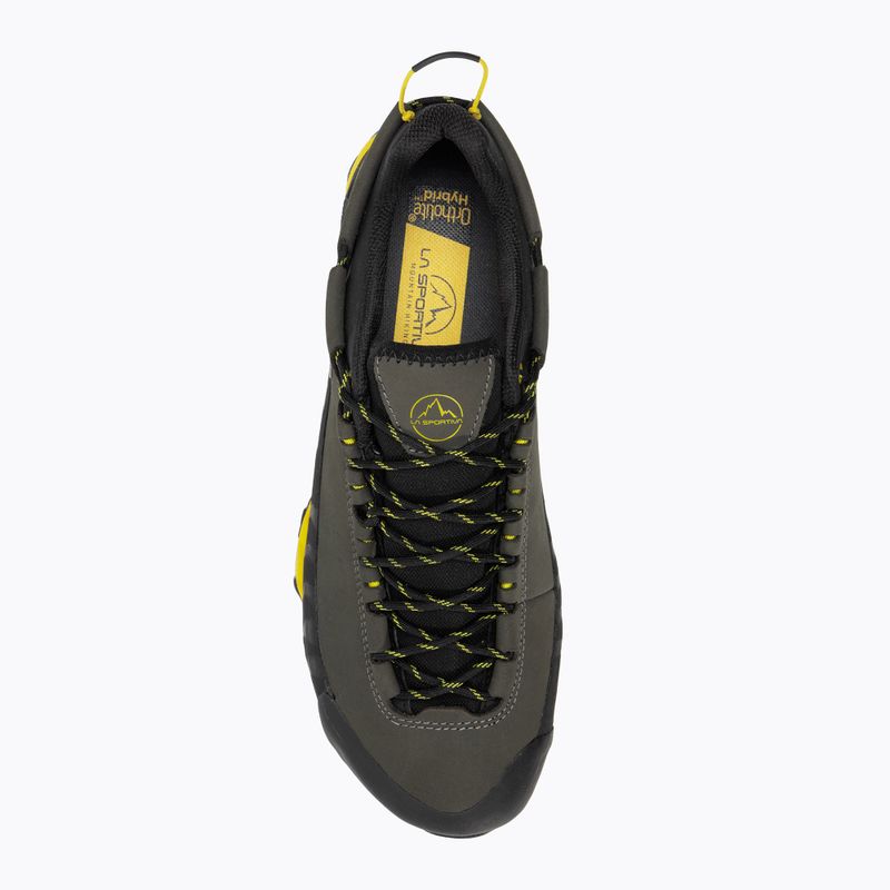 Scarponi da trekking da uomo La Sportiva TX5 Low GTX carbonio/giallo 6