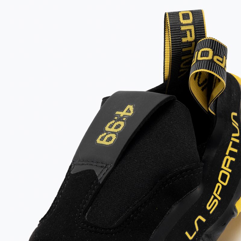 Scarpa da arrampicata La Sportiva Cobra 4.99 nero/giallo 7