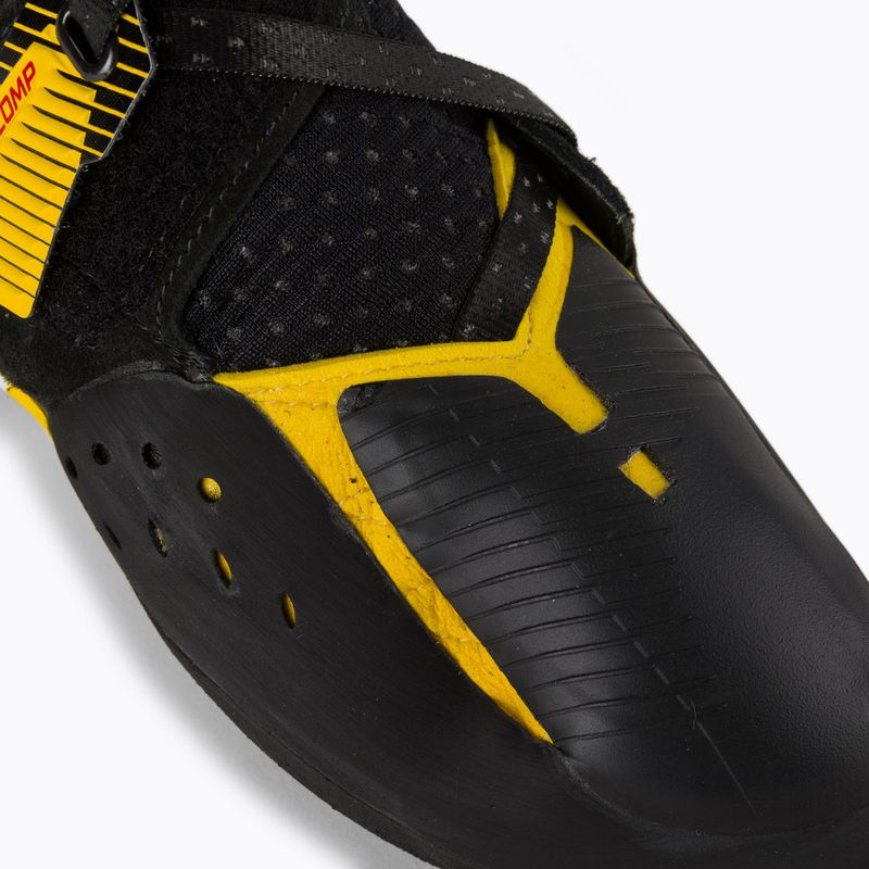 Scarpa da arrampicata La Sportiva Solution Comp uomo nero/giallo 7