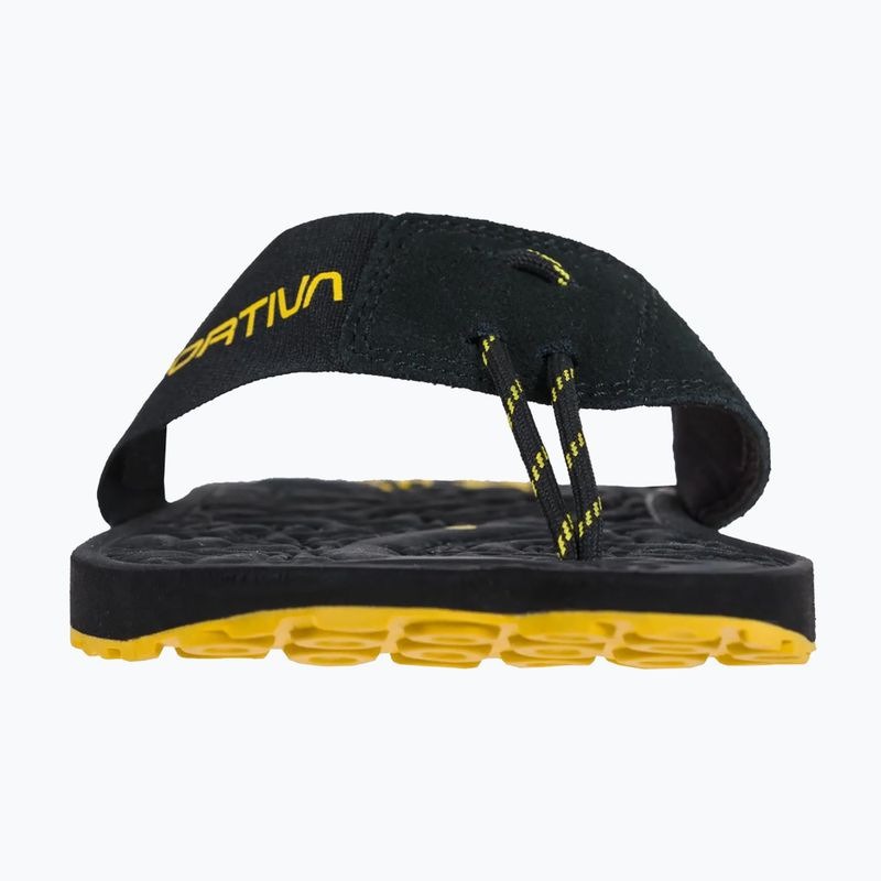 Infradito La Sportiva Jandal uomo nero/giallo 11