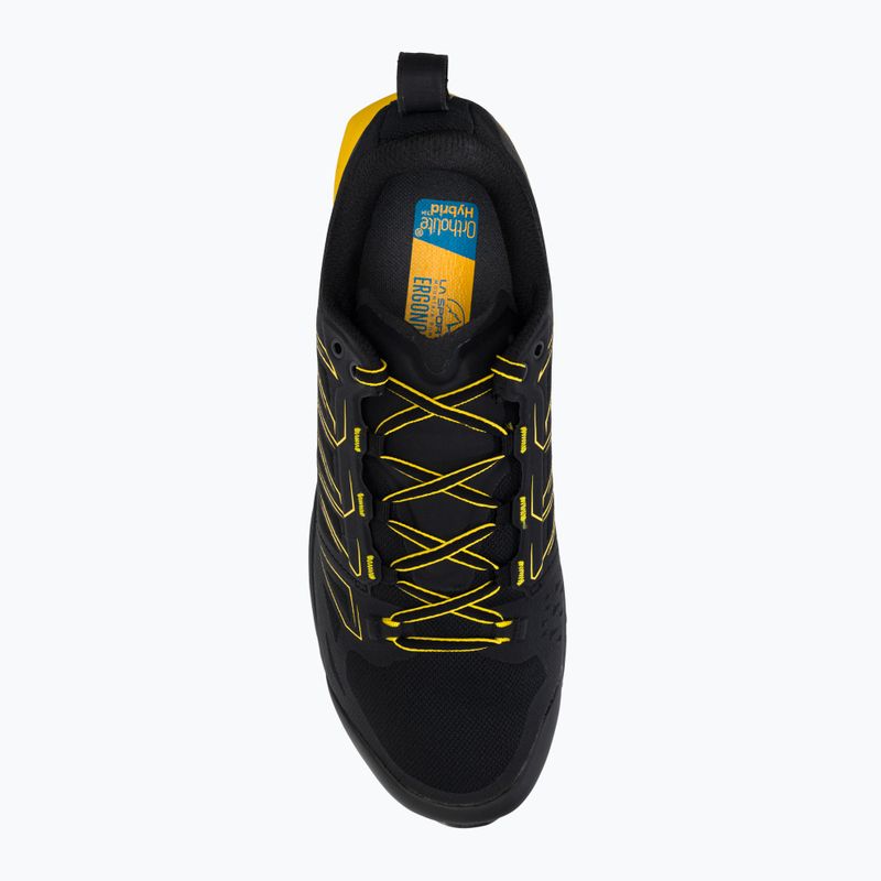 Scarpa da corsa La Sportiva Jackal GTX uomo nero/giallo 6