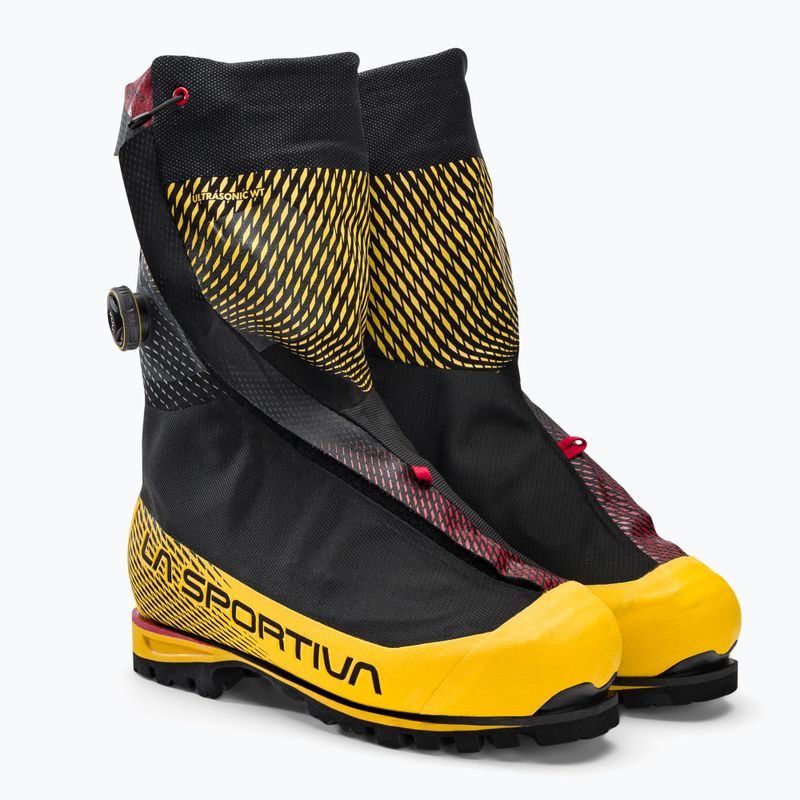 Scarponi da montagna La Sportiva G2 Evo nero/giallo 4