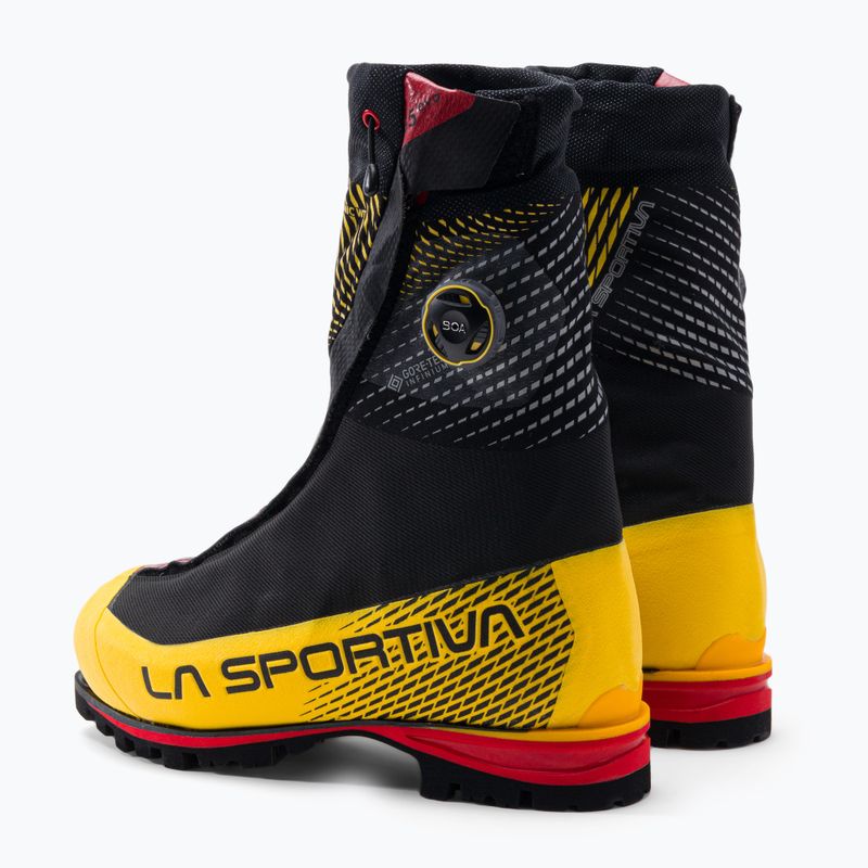 Scarponi da montagna La Sportiva G5 Evo nero/giallo 3